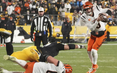 Burrow y Bengals mantienen vivas sus esperanzas de playoffs al vencer 19-17 a Steelers