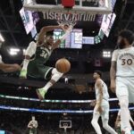 Bucks toman vuelo al vencer 121-105 a Spurs y así ligar triunfos tras perder cuatro de cinco