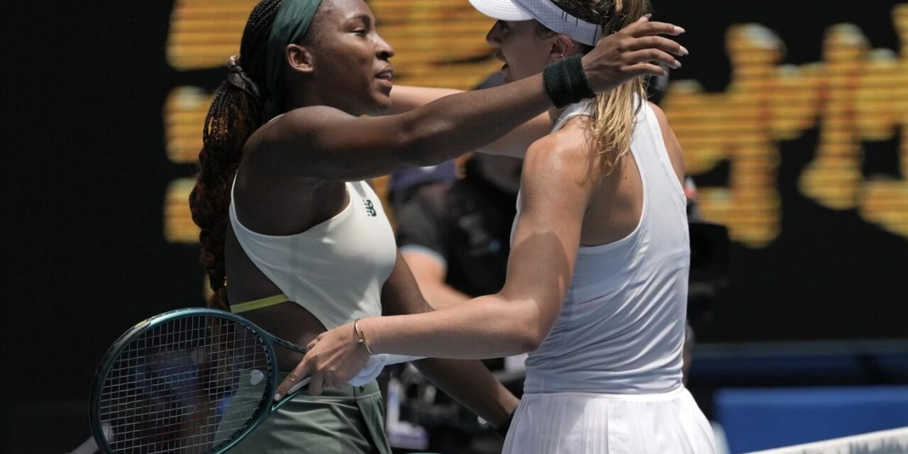 Paula Badosa fulmina a Coco Gauff en el Abierto de Australia