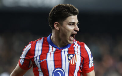 Julián Álvarez marca un doblete en la victoria del Atlético de Madrid 3-0 ante Valencia