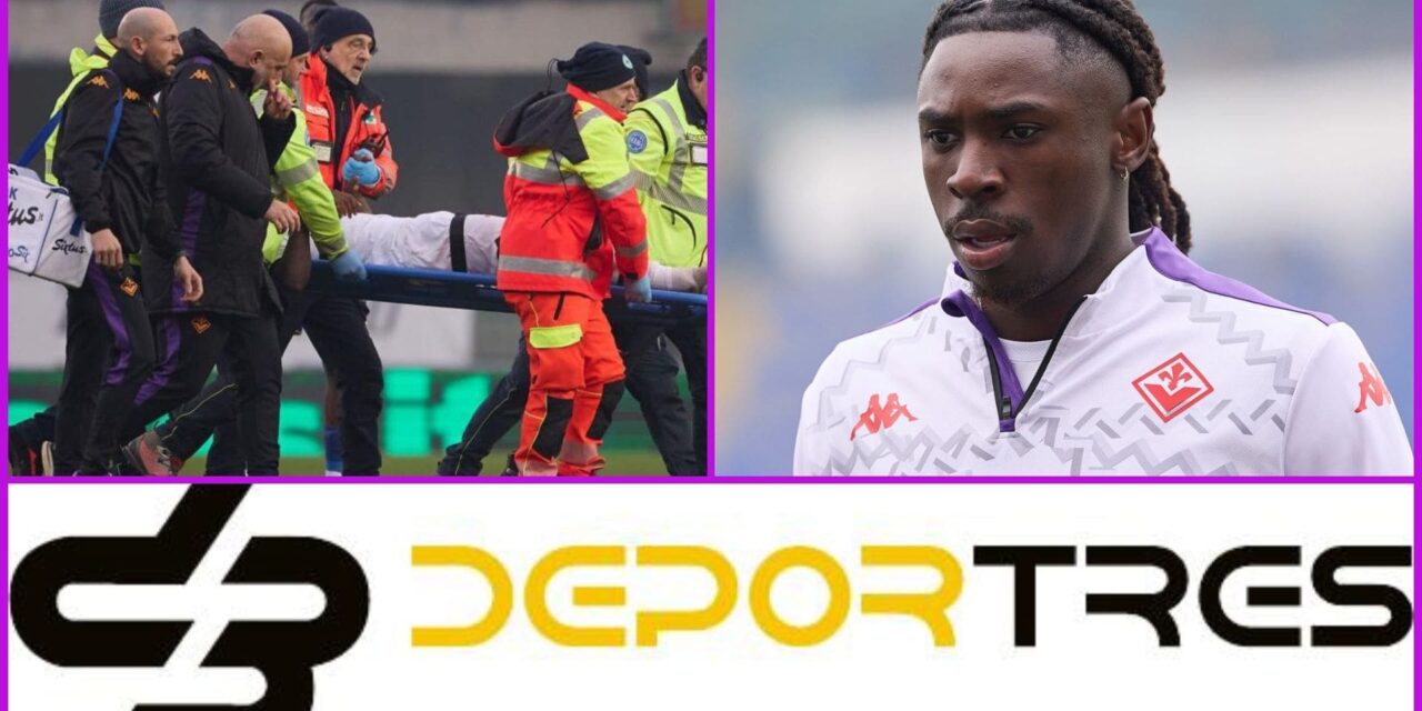 Fiorentina: Moise Kean, dado de alta tras desvanecerse en partido de Serie A(Video D3 completo 12:00 PM)