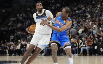 Naz Reid anota 27 puntos y guía a Timberwolves diezmados a triunfo de 116-101 ante Thunder