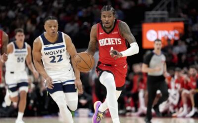 Jalen Green anota 35 puntos por Rockets, que se imponen 121-115 a Timberwolves