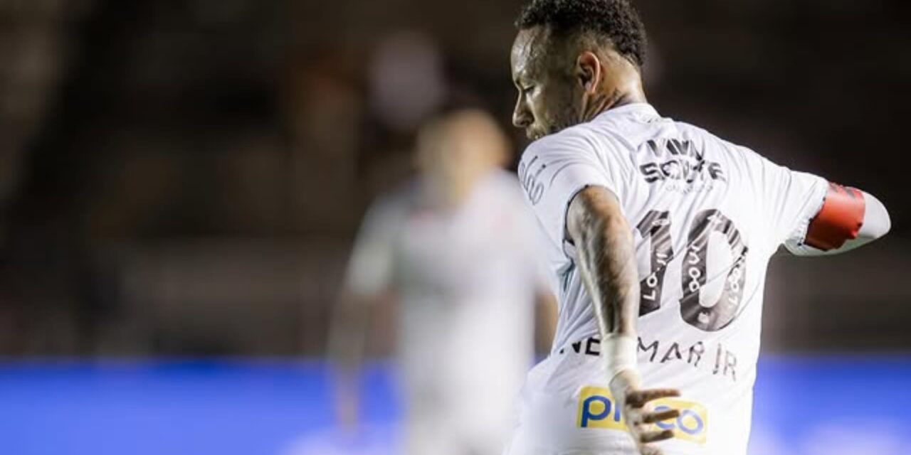 Neymar marca un golazo olímpico y reparte dos asistencias con el Santos