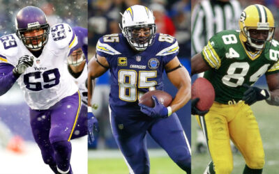 Antonio Gates, Jared Allen, Eric Allen y Sterling Sharpe, a Salón de la Fama de fútbol americano
