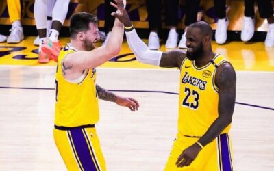 Doncic triunfa en su debut con los Lakers que vencen 132-113 al Jazz