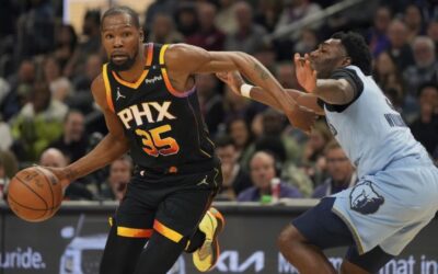 Kevin Durant se convierte en el 8vo jugador en la historia de la NBA en anotar 30.000 puntos