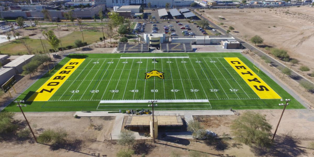 Estrenan los Zorros de Cetys Universidad un campo deportivo de última generación