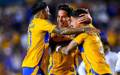 Tigres venció 2-1 a Cruz Azul y propinó la primer derrota de Vicente Sánchez desde su arribo al banquillo cementero