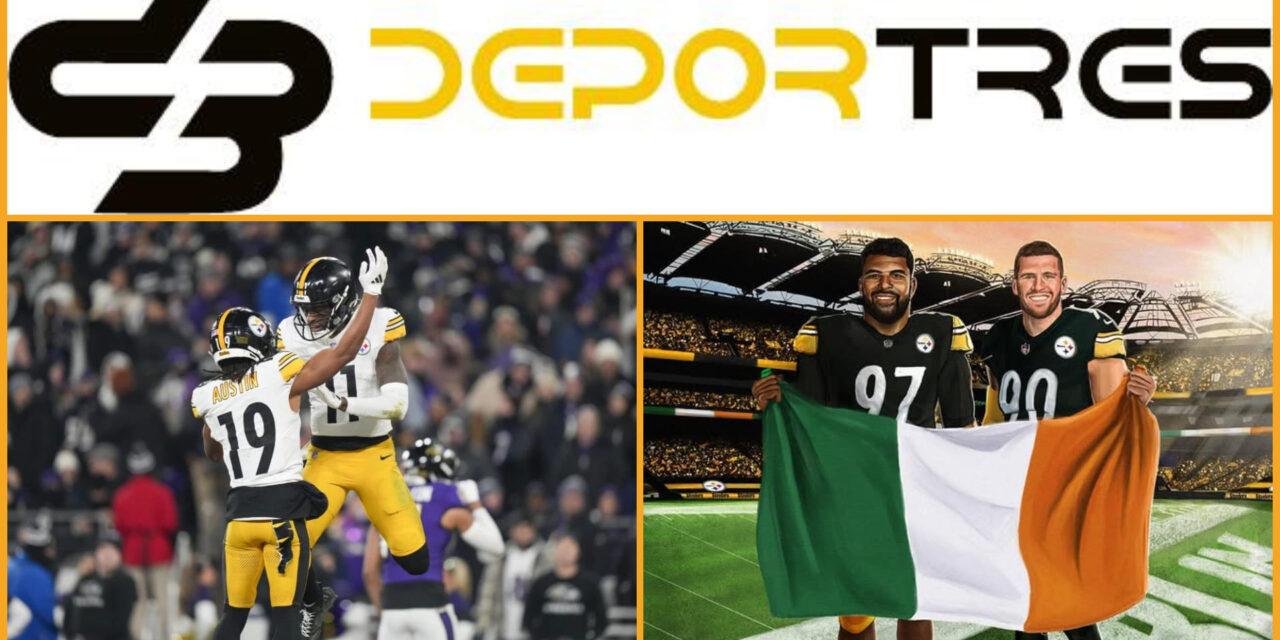 Steelers jugarán en Dublín en 2025, primer partido de temporada regular en Irlanda(Video D3 completo 12:00 PM)