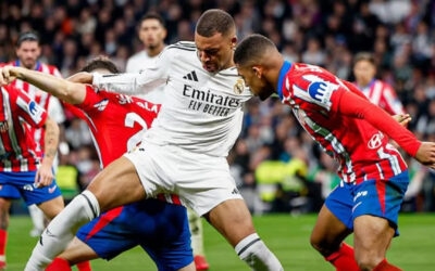 Real Madrid retiene liderato tras empatar al Atlético