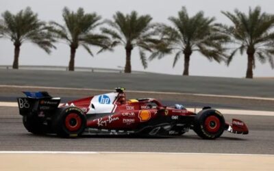 Hamilton marca el mejor tiempo para Ferrari en la segunda mañana de pruebas de la F1