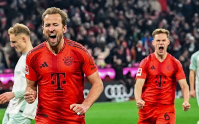 Harry Kane comanda goleada de Bayern Múnich en Bundesliga