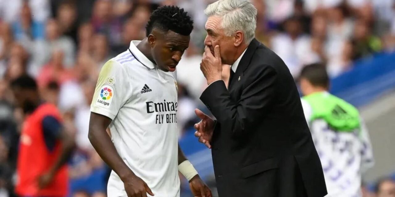 Ancelotti se cansa del tema Vinícius