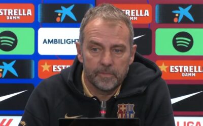 Hansi Flick llena de elogios al Atlético de Madrid