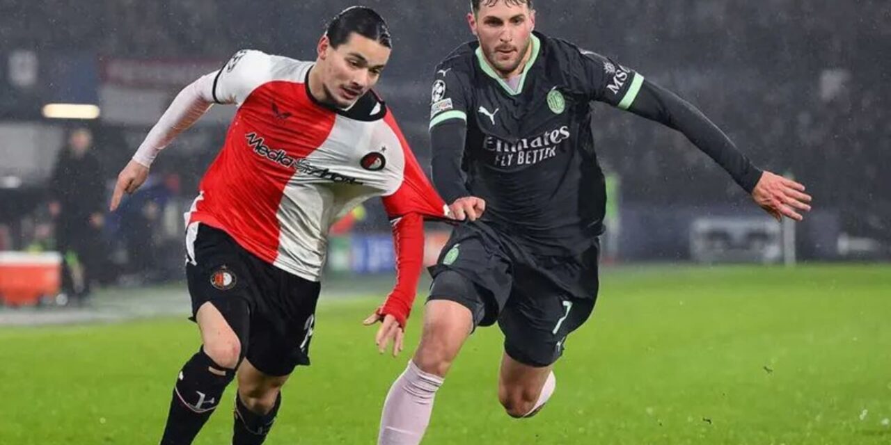 Santi Gimenez y AC Milan caen ante Feyenoord en Champions