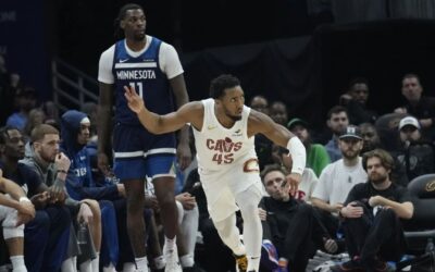 Mobley y Mitchell lideran victoria 128-107 de Cavs ante Timberwolves