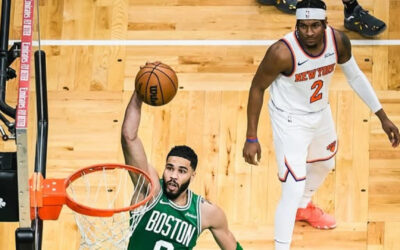 Jayson Tatum anota 25 puntos en la victoria de los Celtics 118-105 sobre Knicks