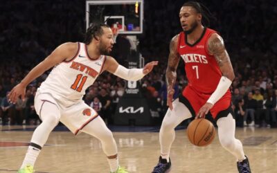 Brunson supera a Carmelo Anthony y lleva a los Knicks a la victoria 124-118 sobre los Rockets