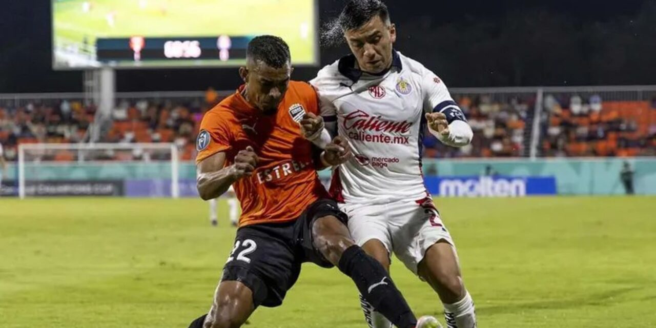 Chivas rescata empate ante Cibao en Concachampions