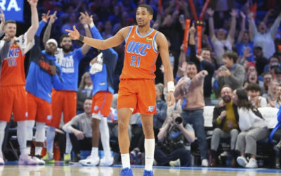 Wiggins impone récord personal de 41 puntos y Thunder aplasta 144-110 a Kings