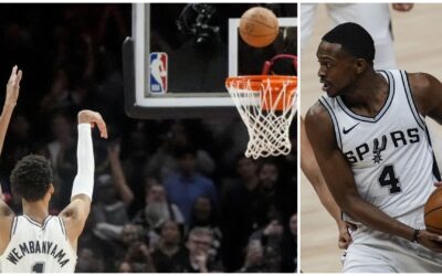 Wembanyama convierte tiro libre decisivo y Spurs superan 126-125 a Hawks en debut de Fox