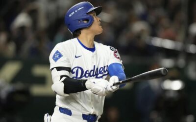 Ohtani suena jonrón en Japón y lidera ofensiva de Dodgers en victoria 6-3 ante Cachorros