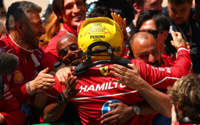 Hamilton consigue su primera victoria al esprint en Shanghái, un circuito talismán para él