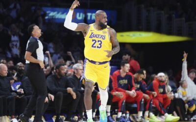 LeBron James: Tras su histórico punto 50.000 y  Lakers vencen a los Pelicans