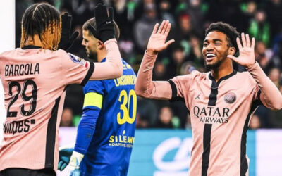Paris Saint-Germain aplasta a Saint-Etienne y se acerca a su 13mo título de la liga francesa