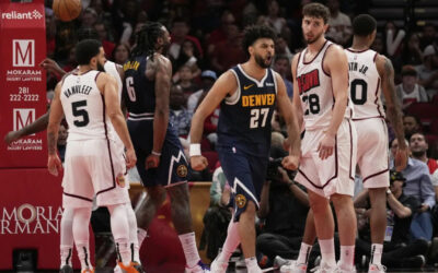 Nuggets ponen fin a racha de Rockets con una victoria de 116-111 en Houston