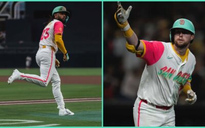 Tatis y Cronenworth disparan jonrones por Padres, que superan 4-3 a Bravos