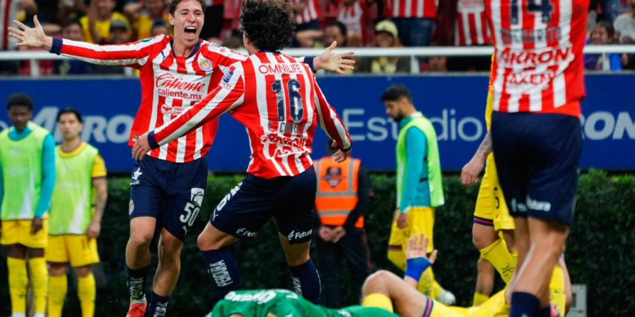 Chivas le gana al América en la Concachampions