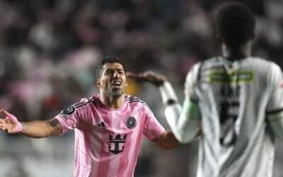 Sin Messi nuevamente, Inter Miami vence 2-0 a Cavalier gracias a goles de Suárez y Allende