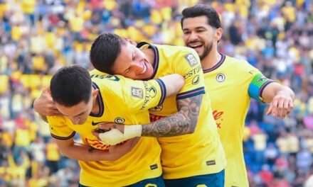 América golea al Toluca