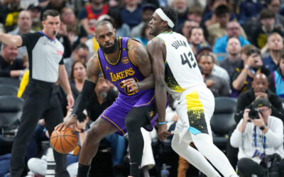 LeBron James anota al final y lleva a Lakers a vencer 120-119 a Pacers, manteniendo racha histórica