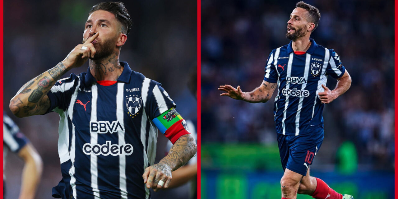 Sergio Ramos anota su primer gol y Rayados vence a Santos