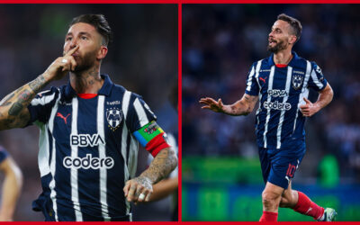 Sergio Ramos anota su primer gol y Rayados vence a Santos