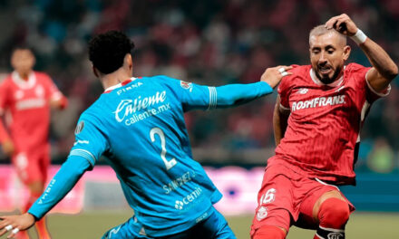 Cruz Azul empató 2-2 contra Toluca
