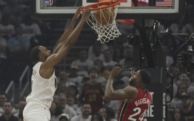 Cavaliers apalean 121-100 al Heat en el juego 1 de la 1ra. ronda de playoffs