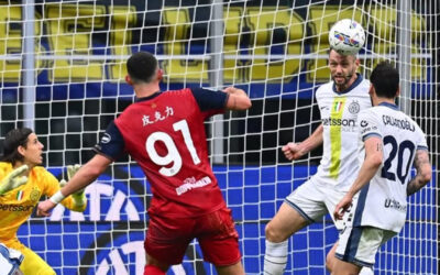 Arnautovic anota un gol y da una asistencia en la victoria del Inter 3-1 sobre Cagliari