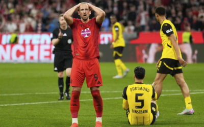 Bayern desperdicia la oportunidad y empata 2-2 con el Dortmund en el ‘der Klassiker’