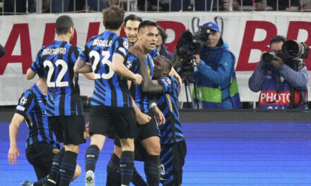 Kane falla, Martínez y Frattesi anotan e Inter vence 2-1 al Bayern en la Liga de Campeones