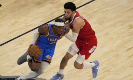 Thunder completa barrida sobre Grizzlies con victoria 117-115 y avanza a semifinales del Oeste