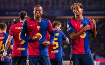 El Barcelona le dio un baile al Borussia Dortmund