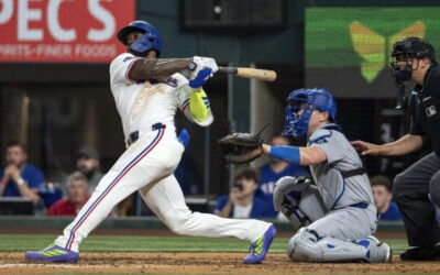 García pega jonrón de 2 carreras en la 9ª y Rangers vencen a Dodgers, negando 1ª victoria a Sasaki