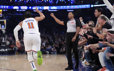 Knicks montan ataque de 21-0 en el último cuarto y abren serie de playoffs con triunfo sobre Pistons