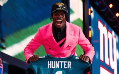 Jaguars suben en el draft de la NFL para fichar a Travis Hunter