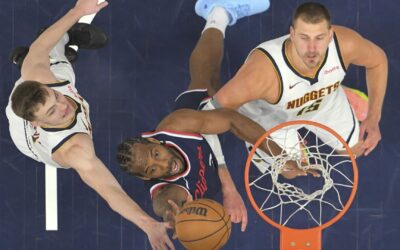 Mateo encesta al final y Nuggets vencen 101-99 a Clippers empatando serie tras altercado