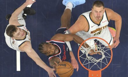 Mateo encesta al final y Nuggets vencen 101-99 a Clippers empatando serie tras altercado